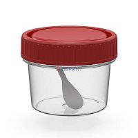 Контейнер для анализов 30 мл с ложкой в сборе