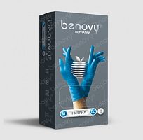 Перчатки BENOVY Nitrile Chlorinated LC