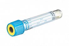 Пробирки вакуумные(3,5 мл, 13х75 мм, "VACUETTE" со "CTAD-системой", содержащей 3,2% раствор цитрата натрия, теофиллин, аденозин и дипиридамол, для гемостаза, с двойными стенками, "PREMIUM")