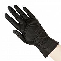 Перчатки Elegreen VINYLTEP PREMIUM одноразовые черные