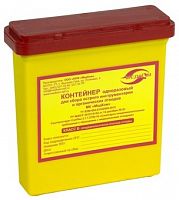 Контейнер для сбора колющих отходов 0,25 л (Медком)